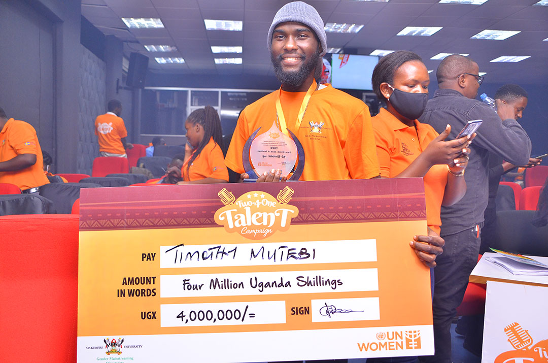 Mr. Timothy Mutebi 2nd Runner Up